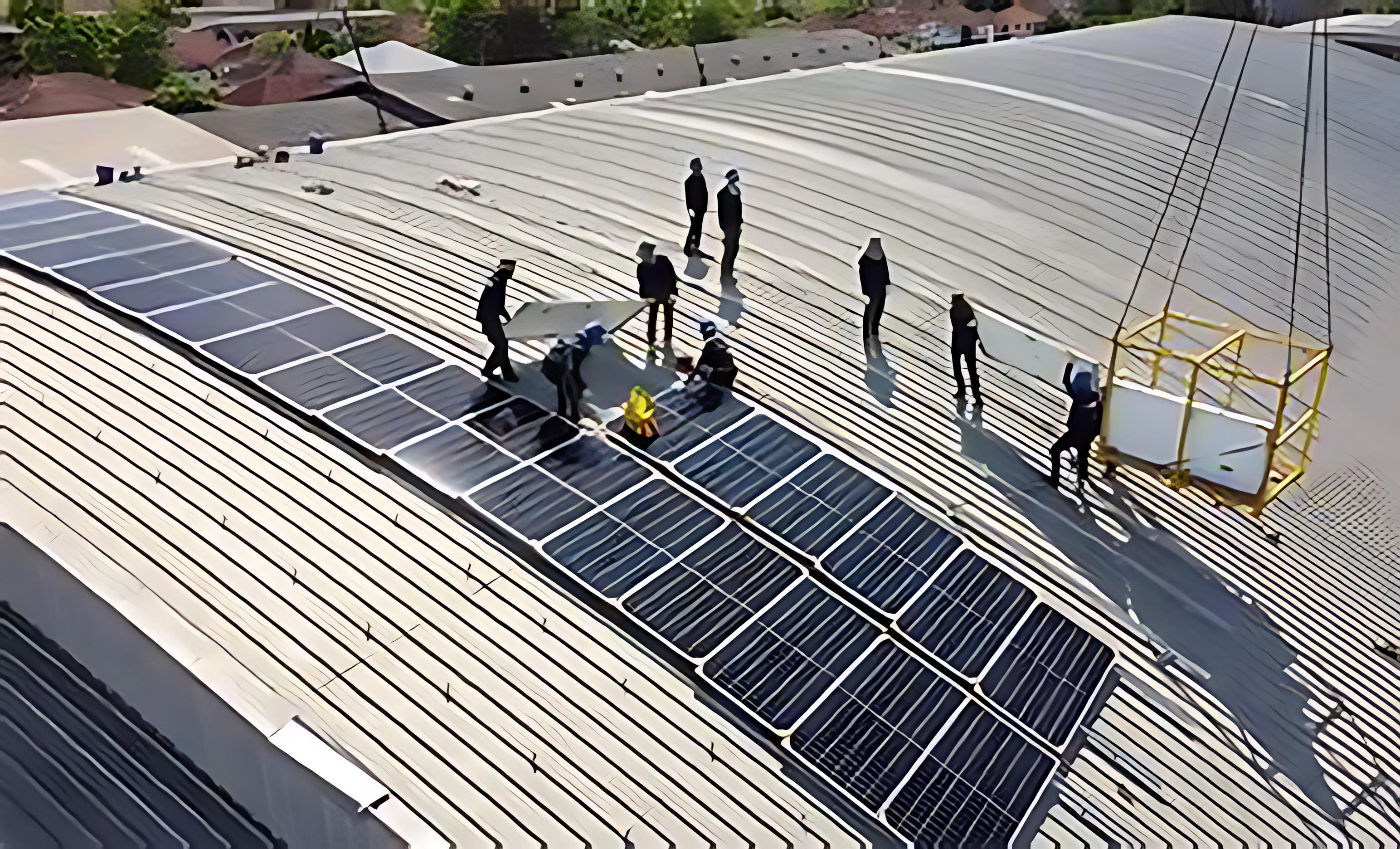 Warehouse Solar Installation